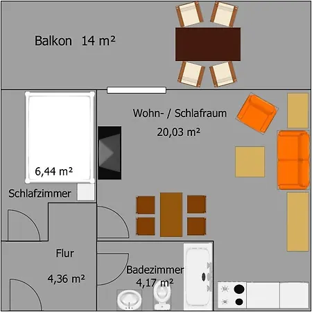 דירה Haus Seeigel Strandhafer נורדרני